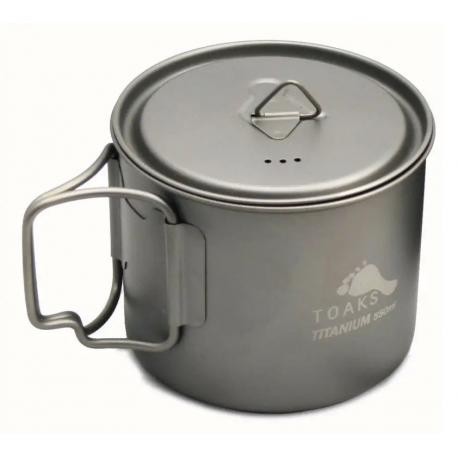 Кружка TOAKS Light Titanium 650ml Pot