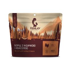 Борщ з індичкою і квасолею ЇDLO
