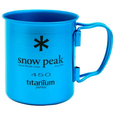 Титановая кружка Snow Peak Ti-Single Cup 450ml