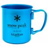 Титановая кружка Snow Peak Ti-Single Cup 450ml