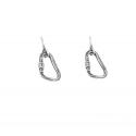 Серьги Rock Empire Earrings Sterling Silver Carabiners