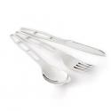 Комплект GSI Outdoors Glacier Stainless 3 Pc. Cutlery