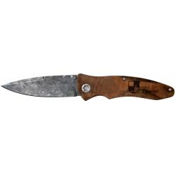 Boker Tirpitz Damascus Wood