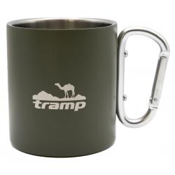 Термокружка з карабіном 350 мл Tramp UTRC-122 olive