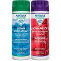 Набір для прання пухового спорядження Nikwax Down Wash Direct/Down Proof Duo Pack