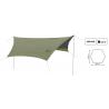 Тент зі стійками Tramp Lite Tent green UTLT-034