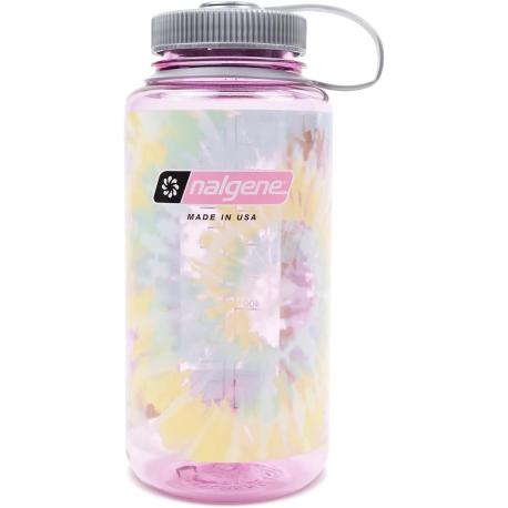 Пляшка для води Nalgene Wide Mouth Sustain Water Bottle Cosmo w/Platinum Tie Dye 1L