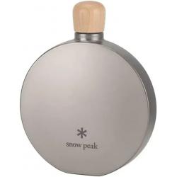 Фляга Snow Peak Curved Flask Titanium 200 ml