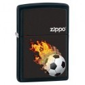 Зажигалка Zippo Soccer Black Matte 28302