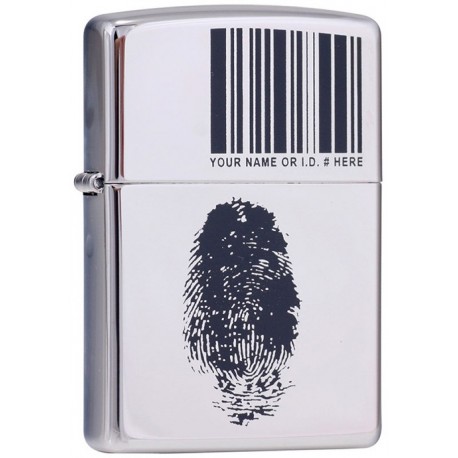 Зажигалка Zippo I.D. Brushed Chrome 20836