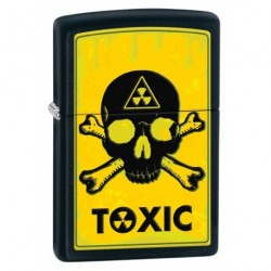 Зажигалка Zippo Toxic Black Matte 28310