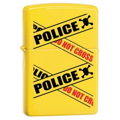 Зажигалка Zippo Police Caution Lemon 28060