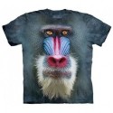 Футболка The Mountain Big Face Mandrill Baboon