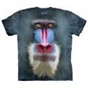 Футболка The Mountain Big Face Mandrill Baboon