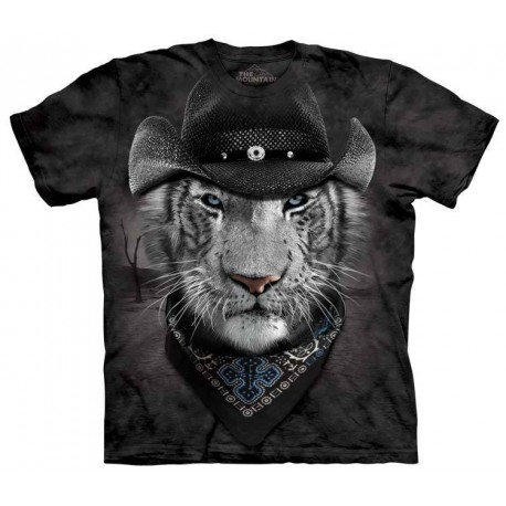 Футболка The Mountain Cowboy White Tiger