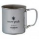 Титановая Кружка Snow Peak Ti-Single Cup 220ml MG-041FH